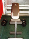Weights bench (over 18's only)
